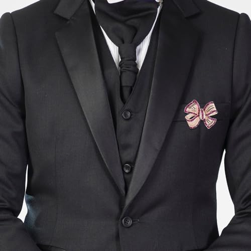 Image of Elegant Crystal Bowknot Brooch Pin Glittering Rhinestone Bowknot Suit Lapel Pin Cubic Zirconia Bow Jewelry for Women Girls Accessories