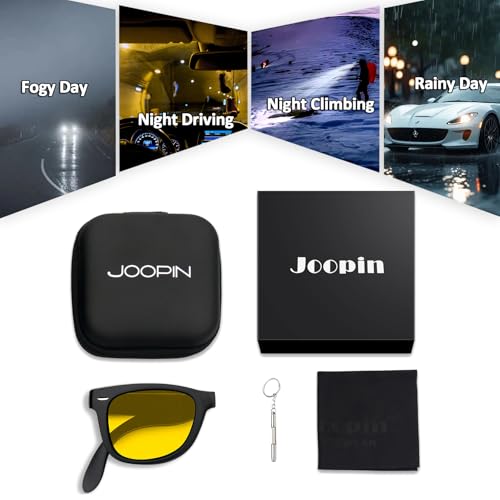Image of Joopin Square Sunglasses Polarized UV400 Designer Sun Glasses Men Women | Oversized, Plastic Frame, Retro, Vintage, Unisex, Trendy Shades for Driving, Party, Fishing, Business, Costume