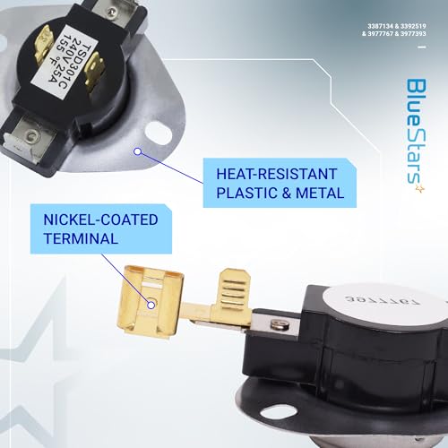 Image of BlueStars 2-Pack 3387134 & 3392519 & 3977393 & 3977767 Dryer Thermal Kit