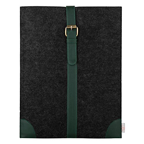 Image of OON Felt Laptop Sleeve - Sturdy-13 Inch-Black