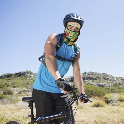 Balaclava vintage para verduras, máscara facial para hombres y mujeres, protección solar, transpirable, máscara de cabeza completa para senderismo, ciclismo, carrera y conducción miniatura 4