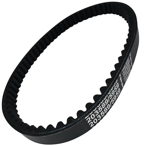 Strongthium Go Kart 203589 CVT Torque Converter Drive Belt for Go Cart Comet 203589A Manco 5959 Kartco 7628 30 Series TAV2 Belt Fits Coleman CK196-T KT196 196cc 212cc 6.5HP Engines