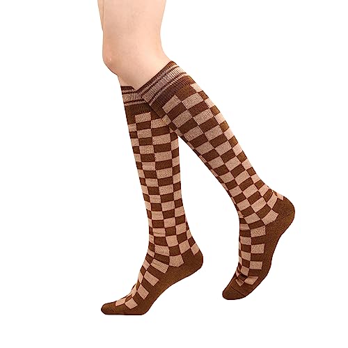 Benefeet Sox Knee High Socks for Women Girls Patterned Long Tube Socks Athletic Casual Cotton Stockings