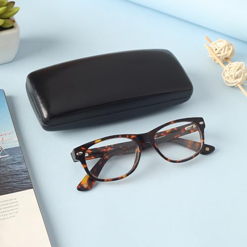 Image of VIVID Vision Unisex Adult Eyewear Specs Case Cover | Screw Driver | Free Cloth | Protect Eye Glasses | Chashma Dibbi | Spectacle Box | HINGE-SPRING | Metal | 3 IN 1