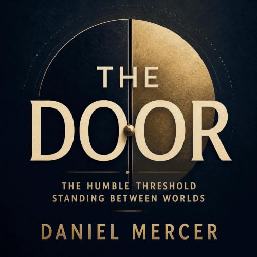 Diseño de la portada del título The Door: The Humble Threshold Standing Between Worlds