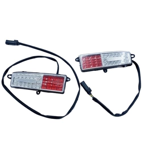 Conjunto de luz trasera UTV HS700 evita multas por faros rotos en caminos