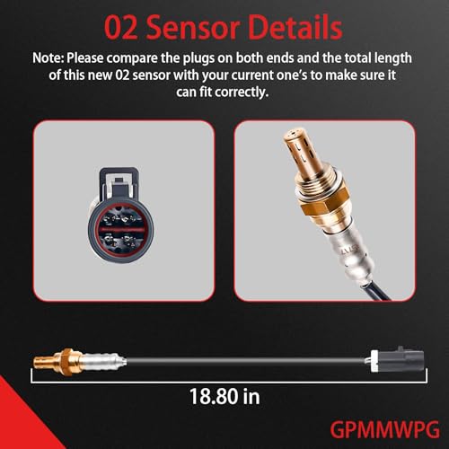 Sensor de Oxígeno 2PCS Compatible Ford 15717 miniatura 3