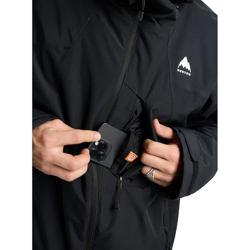 Image of Burton Men's Reserve 2-Layer Insulated Jacket - Waterproof Winter Snowboard Jacket with Helmet Compatible Hood