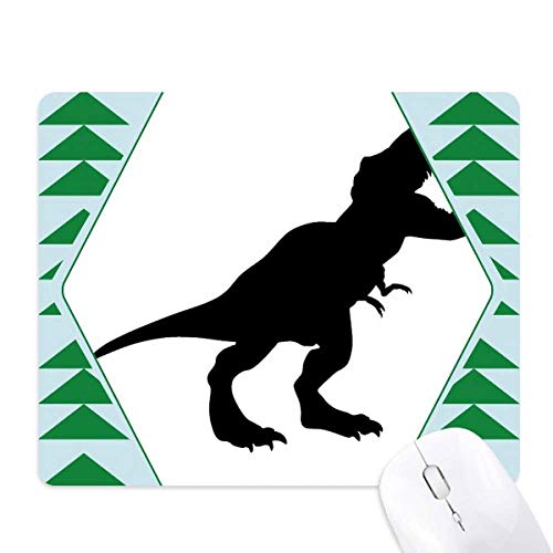Tapis de souris T-Rex et dinosaures tapis de bureau en caoutchouc arbre pin