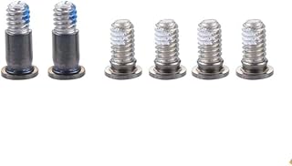 Bfenown 6pcs/Set Bottom case Screws for MacBook Retina 15-inch A1707 (EMC 3072) (EMC 3162) Laptop (Gray)
