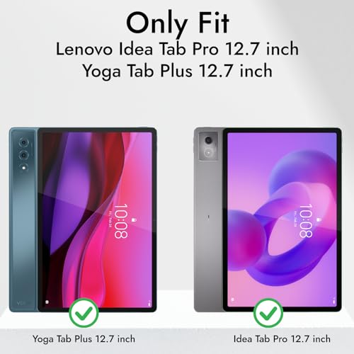 Image of Robustrion Tempered Glass for Lenovo Idea Tab Pro 12.7 inch /Lenovo Yoga Tab Plus 12.7 inch Screen Protector Guard for Idea Tab Pro /Yoga Tab Plus 12.7 inch Tablet - 1 Pack