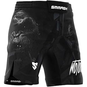 SMMASH Wotore Monkey Professioneel Ultra Licht MMA Shorts voor Heren, Sport Shorts voor Mannen, Boxing, UFC, Crossfit…