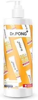 Generic Dr.PONG Hyaluronic Ultra Light Sunscreen with Aquatide SPF50 PA+++ 500ml, 16.91 Fl Oz (Pack of 1)