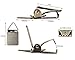 Wise Linkers Hanging Clips Pack of 10 Triangle Back Medium Power for Tapestry Small Rugs,Towel, Shawl and Paintings (Silver)