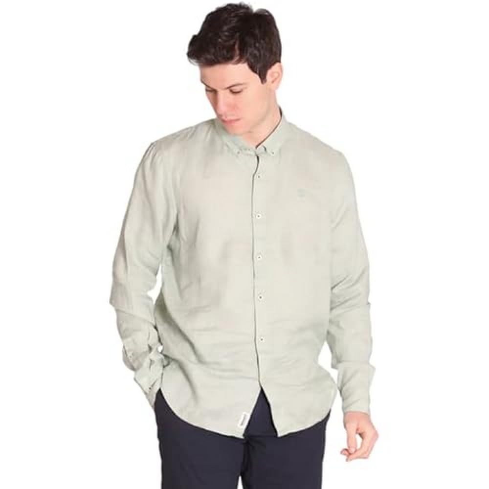 Timberland LS Linen Shirt Camiseta Hombre