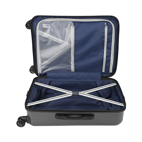 Image of Safari Whirl 56 4W Gun Metal Trolley Bag with Dual Wheels