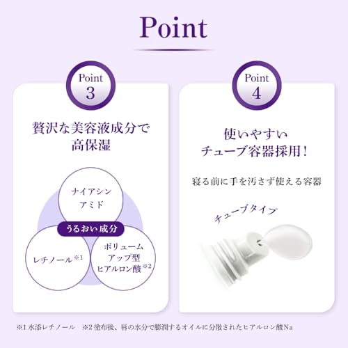 メンソレータムリップ リペアワン ナイトケアリップ チューブタイプ の商品画像 6
