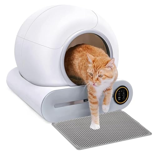 Lettiera Gatto Autopulente Automatica 65 L + 9 L