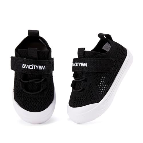 Image of BMCiTYBM Baby Shoes Boy Girl Infant Sneakers Non-Slip First Walkers 6 9 12 18 24 Months