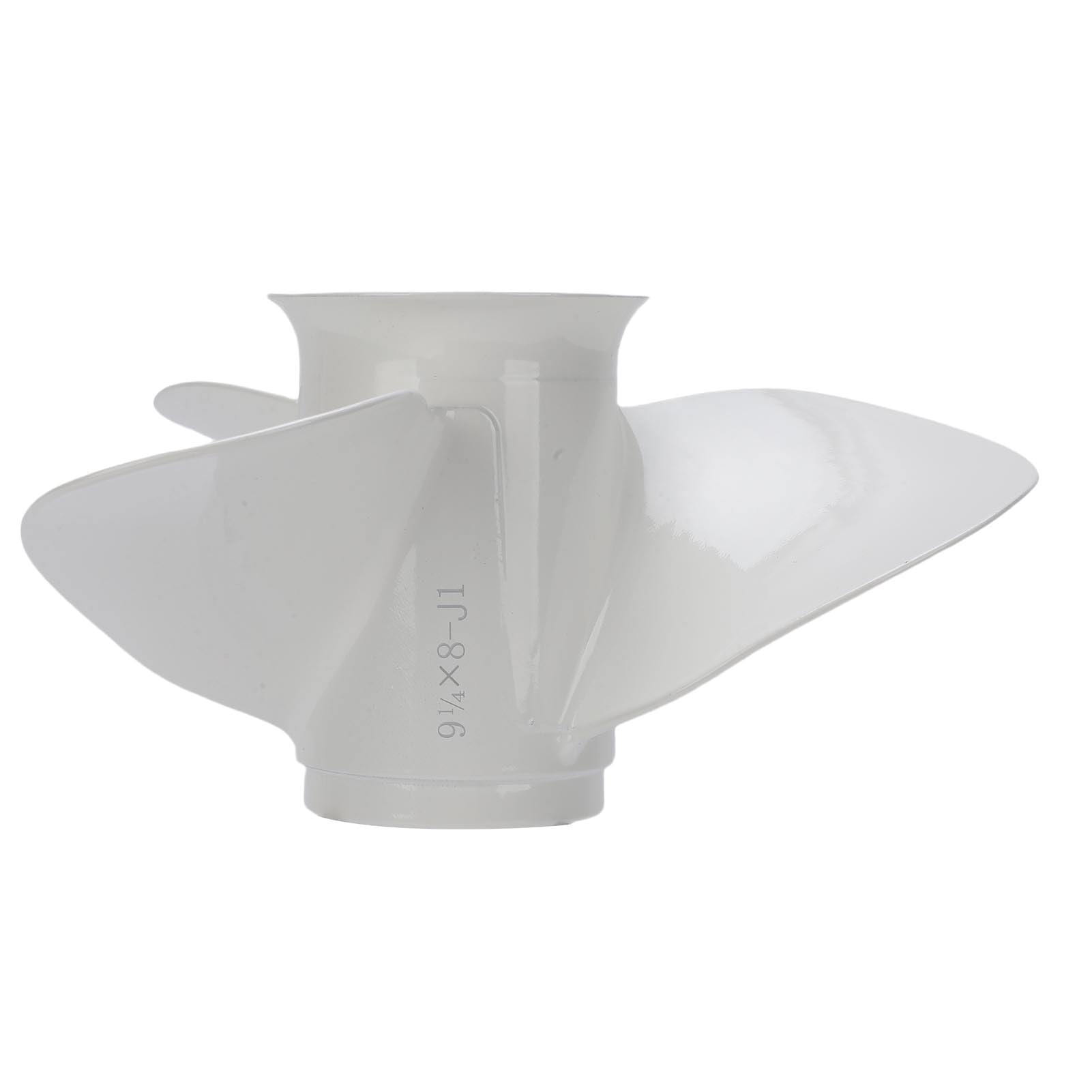 9 1/4x8 J1 Außenbordpropeller, 3-Blatt-Bootsmotorpropeller aus Aluminiumlegierung mit Messingbuchse, Zum Austausch des Außenbordmotors