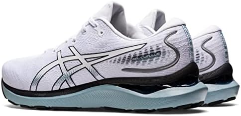 ASICS Men's Gel-Cumulus 24 Running Shoes, 10, White/Black | Image 2