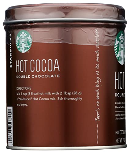 Starbucks Hot Cocoa, Double Chocolate, 198g