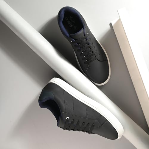Image of Cruiser Mens Sneaker| Comfort & Style with Soft Cushioned Insole | Classic Canvas Sneakers for Effortless Style |Trendy Lace-Up Design for Casual Outfits (2625)