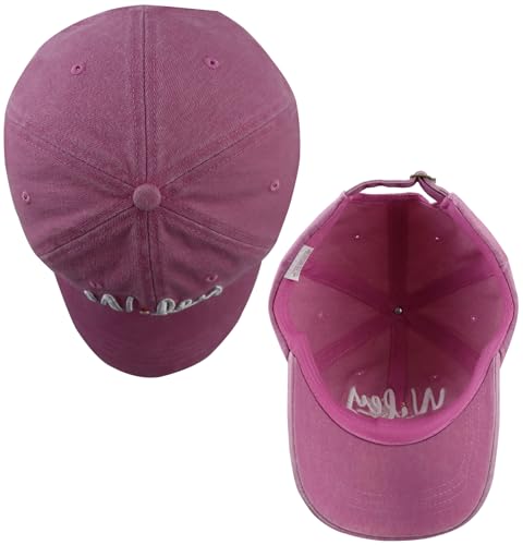 Image of Wifey Hubby 2025 Couples Dad Hats Baseball Caps, Embroidered Adjustable Cotton Honeymoon Wedding Baseball Caps