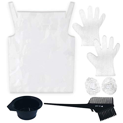 アズスタイル薬剤トレイ ケープ 専用手袋 耳キャップ 塗布用ハケ