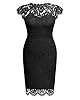 Miusol Women's Retro Lace Sleeveless Plus Size For... #4