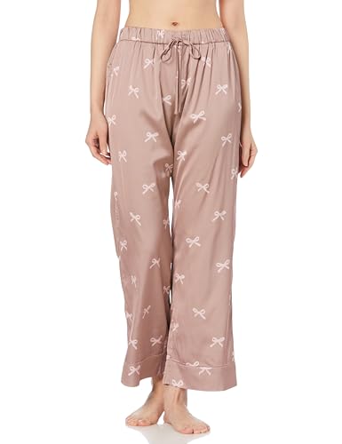 [ジェラート ピケ] リボン柄サテンロングパンツ PWFP235234 レディース BRW Free Size