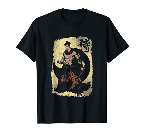 Traditional Japanese Samurai Swordsman Japan Gift Camiseta