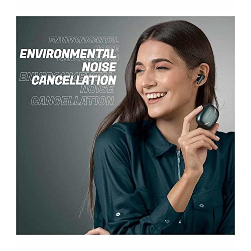 Image of Fastrack Reflex Tunes FT3 Earbuds with 24 Hrs Battery Life - IPX6 Sweat - Rich Green