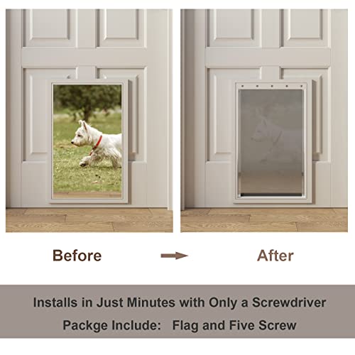 Massive Canine Door Alternative Flaps with Screws, Appropriate with PetSafe Freedom Doggie Doorways PAC11-11039, 10 1/8″ X 16 7/8″, Versatile, Sturdy, BPA-Free, Climate Resistant Supplies Cat Pet Door Massive Canine Door Alternative Flaps with Screws, Appropriate with PetSafe Freedom Doggie Doorways PAC11-11039, 10 1/8″ X 16 7/8″, Versatile, Sturdy, BPA-Free, Climate Resistant Supplies Cat Pet Door
