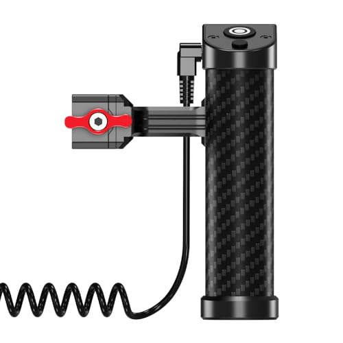 Poignée latérale de contrôle électrique en alliage d'aluminium pour rig vidéo E11