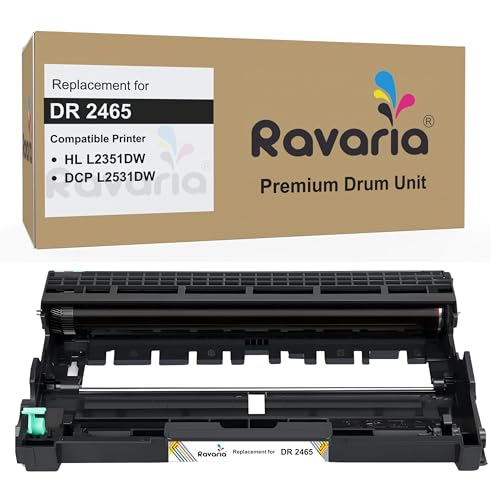 Image of DR 2465 Compatible Drum Unit for Brother Printer HL L2351DW, DCP L2531DW (DR 2465 Drum Unit)