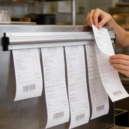 Pique-tickets pour restaurant mural et support de bons de commande sans perçage