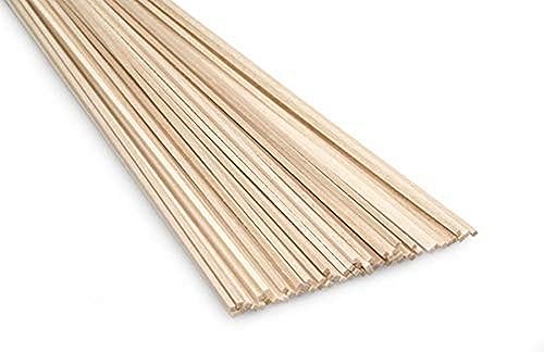 Saunders Midwest Products 4022 Basswood, 1/16 x 1/16 x 24-Inch 