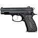 Cool Hand G10 Grips for CZ 75/85 Compact, CZ P-01, P100, C100, T100, PCR, CZ 75 D, Gun Grips Screws Included, Sunburst Texture (Gun Metal)