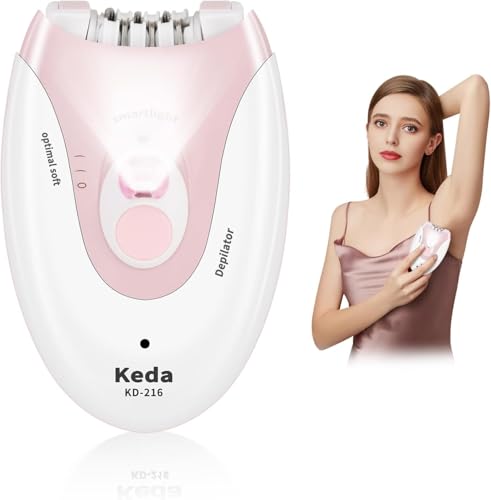 Depiladora facial para mujer, depiladora suave para mujeres, removedor de vello facial recargable para mujeres, depiladora sin dolor para mujeres, área de bikini facial, cuerpo, piernas, brazo,