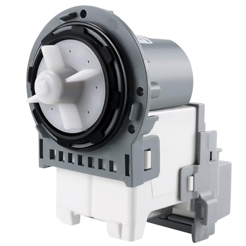 New DC31-00054D PX3516-01 DC31-00187A Washer Drain Pump Motor by Techecook - Replacement for Samsung Washing Machine - Replaces px3516-01 DC31-00178D DC97-20621A 2754406 AP5583541 PS4204640 EAP4204640