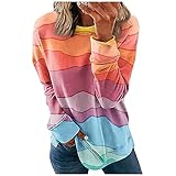 Material: Das Sweatshirt ist aus hautfreundlichem und hochwertigem Material, weich, atmungsaktiv und dehnbar, angenehm zu tragen, ideal für Frühling, Herbst und Winter.