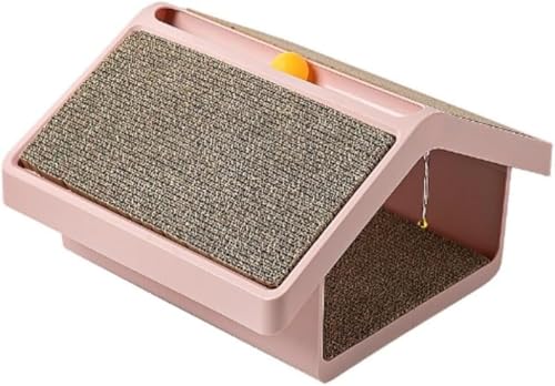 Xiraivke猫用爪とぎボード、特大猫用ハウス、小型・中型猫用ペット用品、段ボール製、耐摩耗性、欠けにくい、半オープンタイプの猫用ベッド