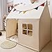 Kids Tent Indoor Playhouse, Kids Play Tent Large Kid Playhouse Tent Toys Toddler Tent Play House with Pennant Banners