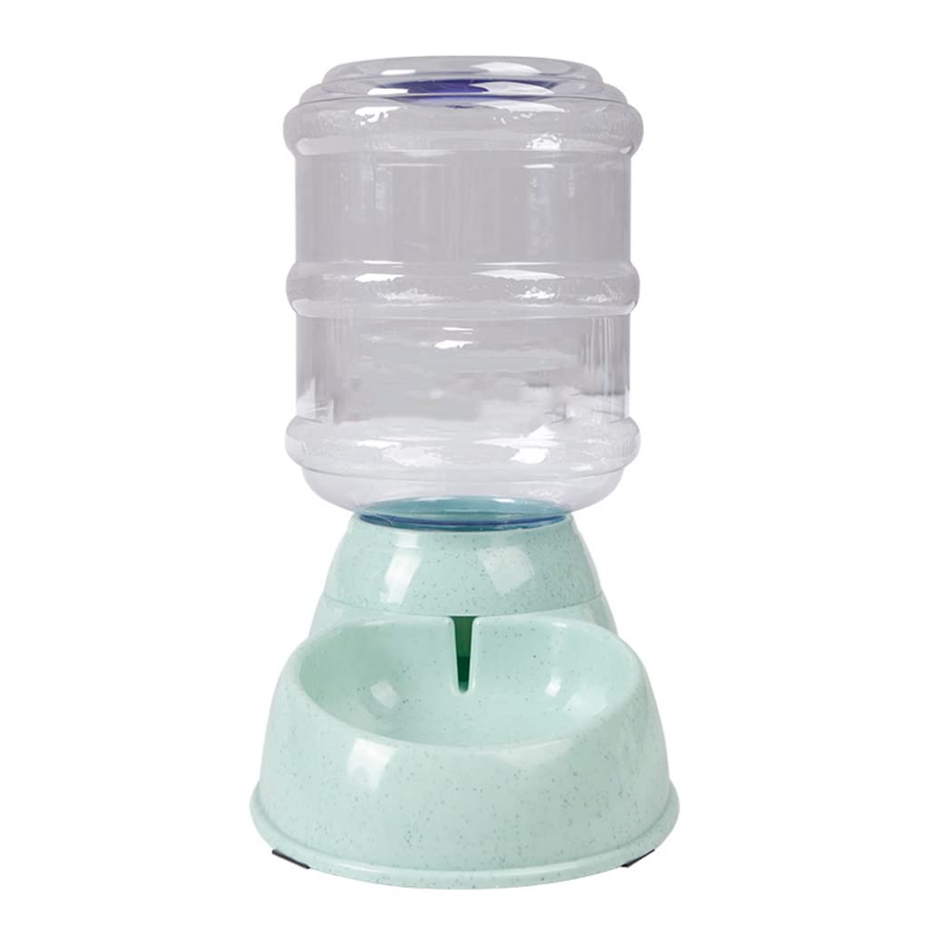Yeaxxsqy Pet Automatic Water Feeder 3.8L Detachable Washable Non-slip Base Leakproof Waterer Threaded Port Slope Design for Cat Dog