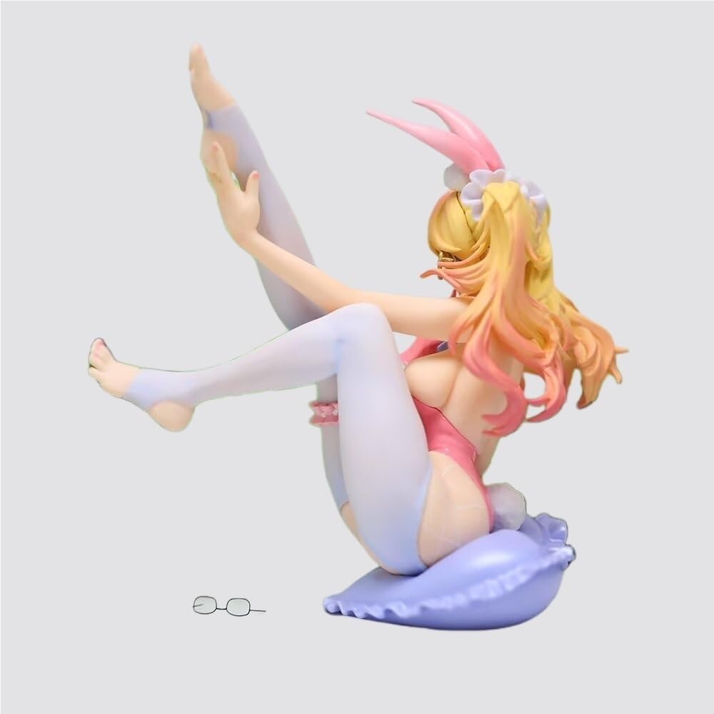 18+ Anime-Charakter-Sammler-Displayfigur, PVC-Statuenmodell(Yellow)
