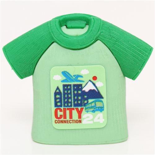 Iwako Gomma x Cancellare T-Shirt Verde, Giappone