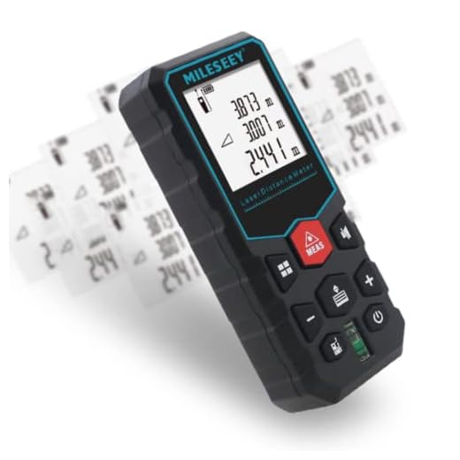 Trena Laser Digital X5 Profissional Mileseey 40 Metros