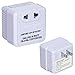 Generic 110V to 220V Step UP Voltage Converter 50W Transformer US Charger Plug Adapter ! White, Variable
