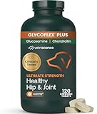 VetriScience Laboratories GlycoFlex Plus Hip and Joint 120 Chewable Tablets Supplement